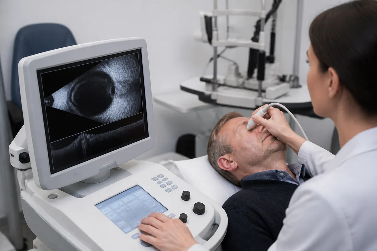 Ocular Ultrasound (B-Scan)